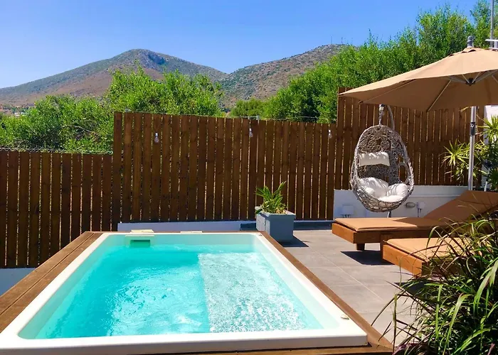 Izabela With Private Pools Hersonissos (Crete)