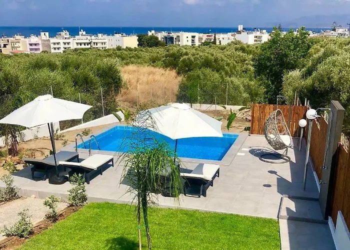 Izabela With Private Pools * Hersonissos (Crete)